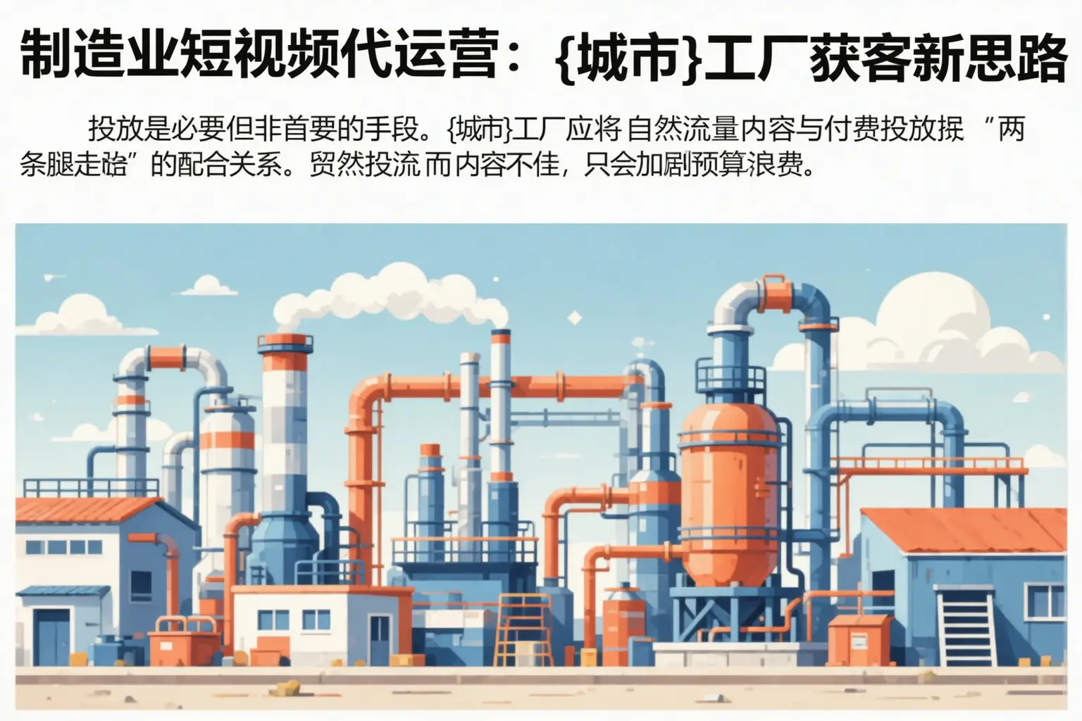 制造业短视频代运营：东阳工厂获客新思路